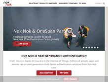 Tablet Screenshot of noknok.com